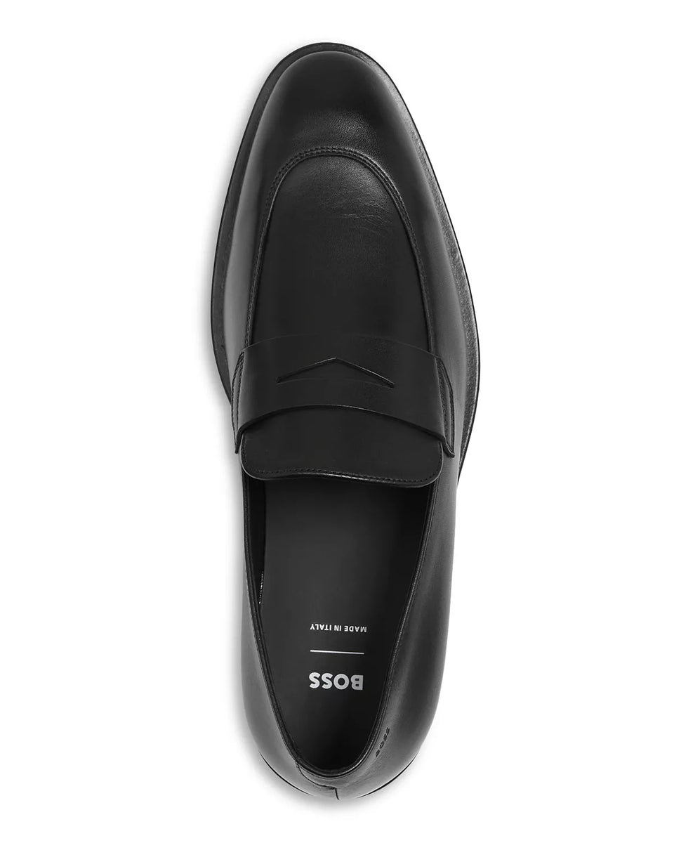 Boss penny loafer on sale
