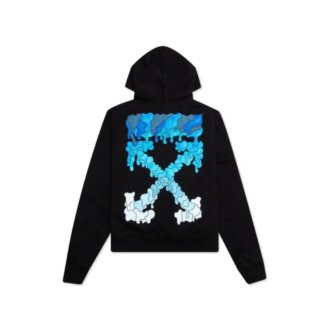 Off-White Arrows print drawstring hoodie – Kravat