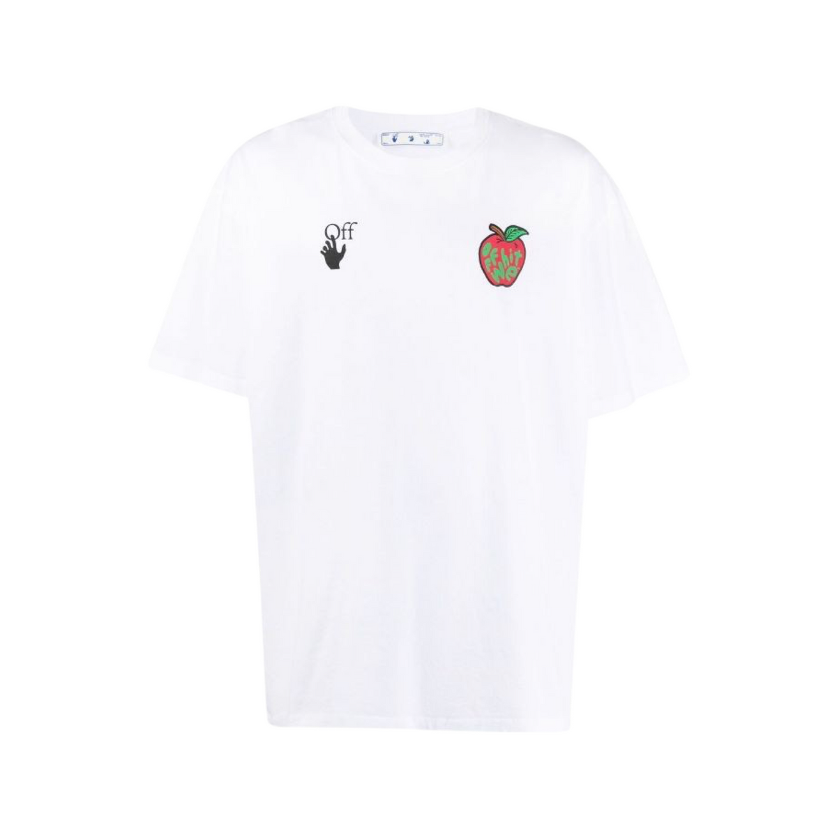 Off-White apple-print over T-shirt – Kravat