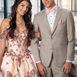 Load image into Gallery viewer, Ultra Slim Sand Brunswick Suit