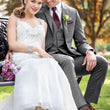 Load image into Gallery viewer, Ultra Slim Grey Plaid Hamilton Suit
