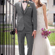 Load image into Gallery viewer, Ultra Slim Grey Plaid Hamilton Suit
