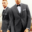 Load image into Gallery viewer, Steel Grey Sterling Wedding Suit