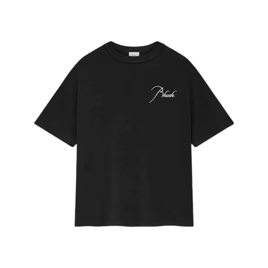 Rhude Classique raglan tee black/white