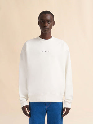 Marni logo organic sweater