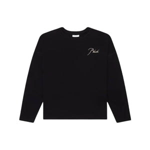 Rhude classique reverse LS tee black/white