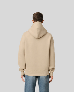 BEIGE COTTON AMI DE COEUR HOODIE