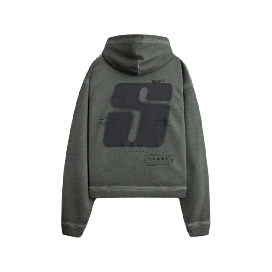 Transit cropped hoodie