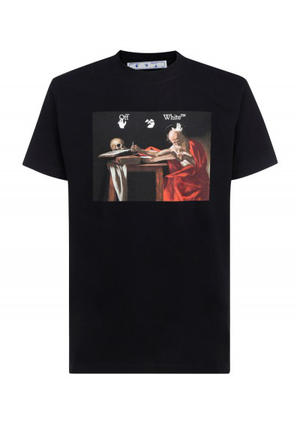 Off-white T-shirt Caravaggio Black