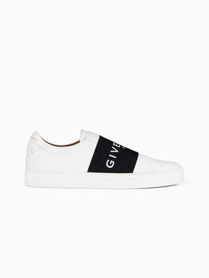 GIVENCHY SNEAKERS IN LEATHER WITH WEBBING