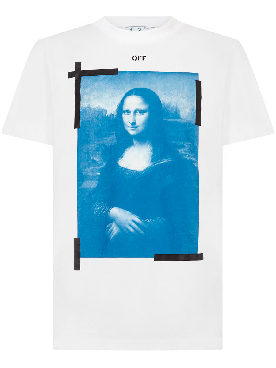 Off-white Mona Lisa graphic print T-shirt