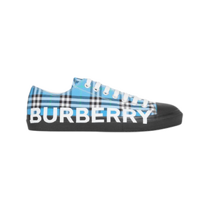 Burberry logo-print checked sneakers