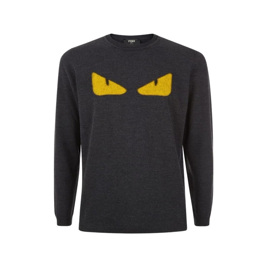 Fendi Bag Bugs Wool Sweater Kravat