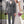 Load image into Gallery viewer, Ultra Slim Grey Plaid Hamilton Suit
