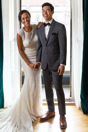 Steel Grey Sterling Wedding Suit